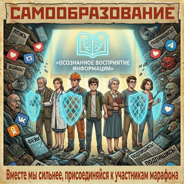 Онлайн-марафон «Осознанное восприятие информации» Онлайн-марафон «Осознанное восприятие информации»